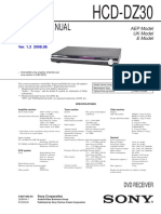 Service Manual: DVD Receiver