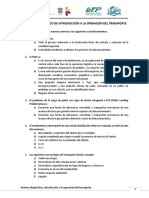 Examen Diagnóstico (Introducción A La Operación de Transporte)