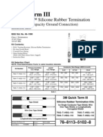 3M - Quick Term III - Instruction Sheet