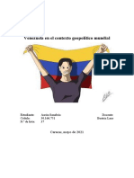 Venezuela en El Contexto Geopolítico Mundial