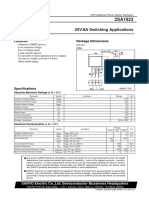 20V/8A Switching Applications: Package Dimensions Features