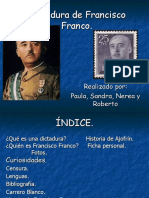 Dictadura Francisco Franco