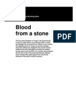 Blood From A Stone