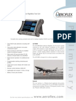 Avionics: FMCW/ Pulse Radio Altimeter Flightline Test Set