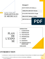 Expose de Parasitologie Medicale