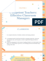 Chapter 4 Competent Teachers Report