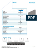 Five-Beam Phased System: Electrical Specifications