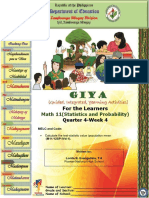 For The Learners: Math 11 (Statistics and Probability)