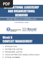 International Leadership and Organizational Behavior: #Ilob #Bocconi #Sdabocconi