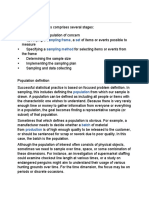 Sampling Frame Set Sampling Method