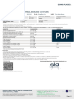 Travel Insurance Certificate: SIA-21-0077566 Going Basic Cov Taher Abbas Bawary 26/09/2021