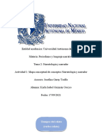 Mapa Narratología y Narrador Mapa Conceptual (Periodismo y Lenguaje Narrativo)