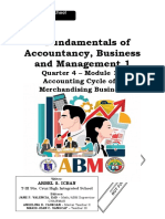 ABM Fundamentals of ABM 1 Module 12 Accounting Cycle of A Merchandising Business