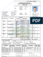 Himachal Pradesh University NAAC Accredited 'A' Grade University Grade Card