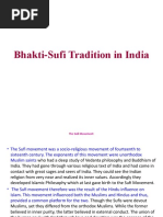 Bhakti and Sufi Tradition in India