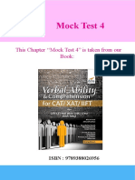 Mock Test 4: This Chapter Mock Test 4" Is Taken From Our Book