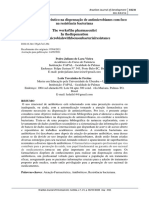 AULA 6 - Atuação Do Farmacêutico Na Dispensação de Antimicrobianos Com Foco Na Resistência Bacteriana