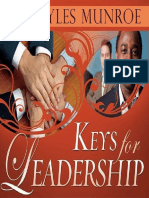 Keys For Leadership (Keys For - .) - Myles Munroe