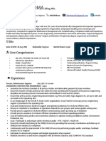 Engineering Job CV Format