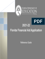 Florida Financial Aid Application FFAA Reference Guide 2021-2022