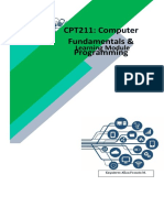 CPT211 Module 1