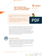 11 - Propongo Acciones para Producir y Consumir Alimentos Saludables en Mi Comunidad