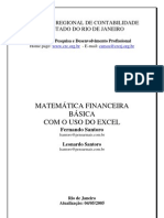 Matematica Financeira Basica Com o Uso Do Excel