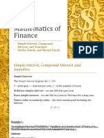 Mathematics of Finance