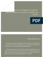 A Study On Working Capital Management in Indian