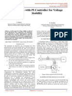 D-Statcom With PI Controller For Voltage Stability: A. Sherly G. Susithra