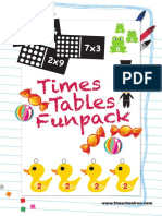 Times Tables Funpack