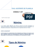 Nomina y AFP