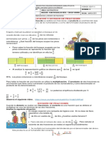 4 GUIA DE MATEMATICAS - MULT y DIVISIÓN FRACCIONES