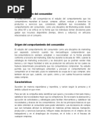 Comportamiento Del Consumidor