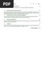 Syllabus Theory of Elasticity