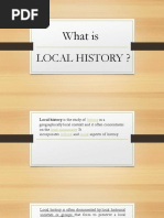 Local History