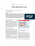 Physics of Microwave Ovens