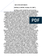 Toyota Motor Phil. Corp. Workers Association v. NLRC, - G.R. No. 158786, October 19, 2007