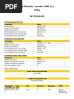 Cat Electronic Technician 2018A v1.0 Status: Parameter Value