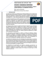 Práctica 9 - Bioindicadores de Calidad de Ecosistema