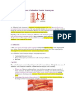 Abdominal Aortic Aneurysm