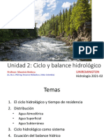 Unidad2 cicloBalanceHidrico