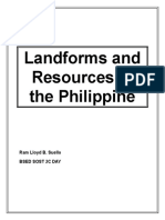 Landforms and Their Resorces in The Philippines