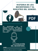 Presentacion de La Historia de Los Micrófonos y El Registro Del Sonido. (Hasta 2021)