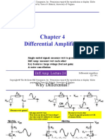 Differential Amplifiers: Diff Amp: Lecture 24