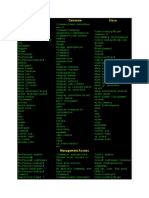 HPE Vs Cisco CLI Reference Guide