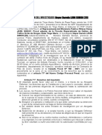 Declaración Del Investigado Leon Simon