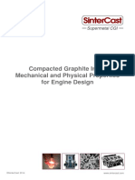 Compacted Graphite Iron - Mechanical and Physical Properties For Engine Design