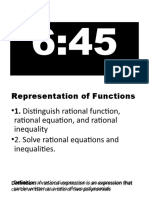 FUNCTIONS Rational