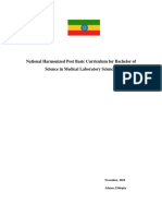 Medical Laboratory Science Post Basic Curriculum